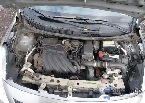 2014 Nissan Versa 1.6 S+ from USA, damaged, VIN 3N1CN7AP2EL810598